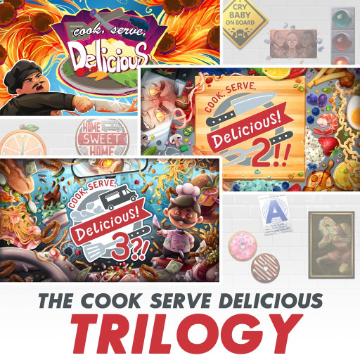 Cook, Serve, Delicious! The Trilogy Bundle