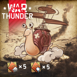 War Thunder - Ancient Helicopter Snail Bundle