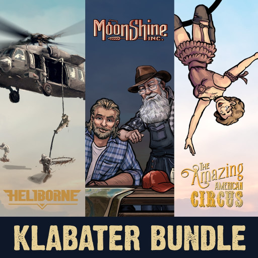 Heliborne + The Amazing American Circus + Moonshine Inc