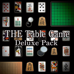 THE Table Game Deluxe Pack -Mahjong, Go, Shogi, Tsume Shogi, Othello, Card, Hanafuda, Shisen Mahjong Solitaire, Chess, Backgammon-