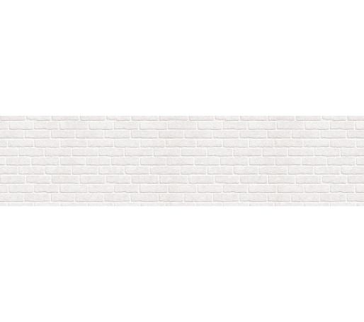 Фартук для кухни «Белые кирпичи»