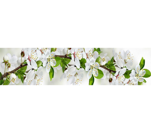 Фартук для кухни «Цветущий сад»