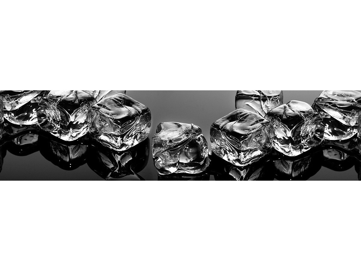 Фартук для кухни «Черный лед» Фартук для кухни «Черный лед»