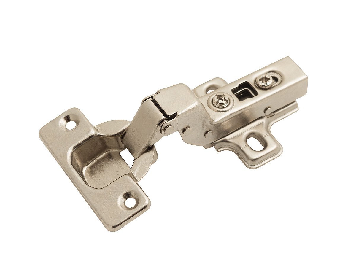 Петля Clip-on вкладная D35 90° (с отв. планкой, угол откр. 110°) Петля Clip-on вкладная D35 90° (с отв. планкой, угол откр. 110°)