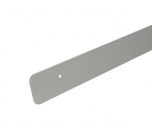 Планка для столешницы торцевая универсальная (R9), цвет: МатХром