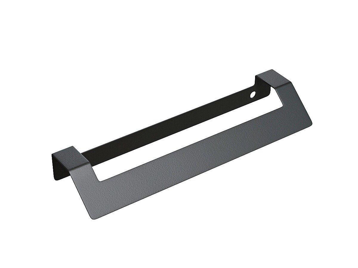 Ручка торцевая мебельная СТ-3, цвет: Матовый черный Ручка торцевая мебельная СТ-3, цвет: Матовый черный