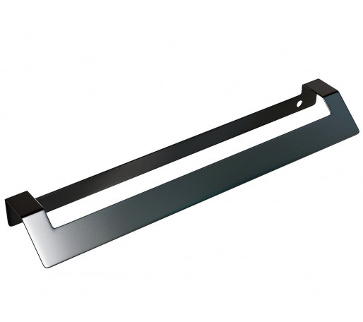 Ручка торцевая мебельная СТ-3, цвет: Матовый черный