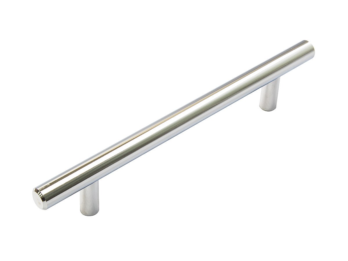 Ручка рейлинг мебельная R-3020, цвет: Хром Ручка рейлинг мебельная R-3020, цвет: Хром