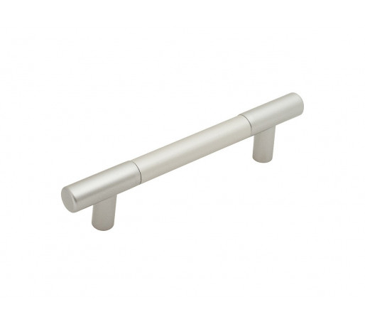 Ручка рейлинг мебельная С-15, цвет: Металлик