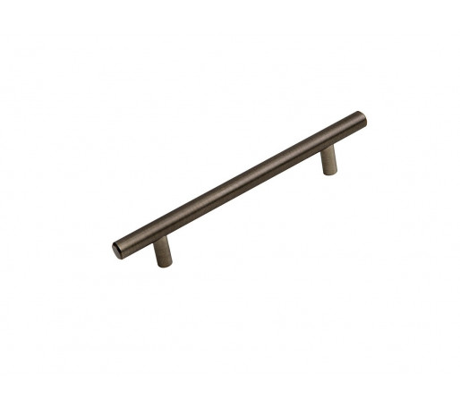 Ручка рейлинг мебельная R-3020, цвет: Черненый старинный антрацит