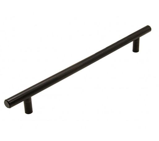 Ручка рейлинг мебельная SIMBOL, цвет: Брашированная античная медь