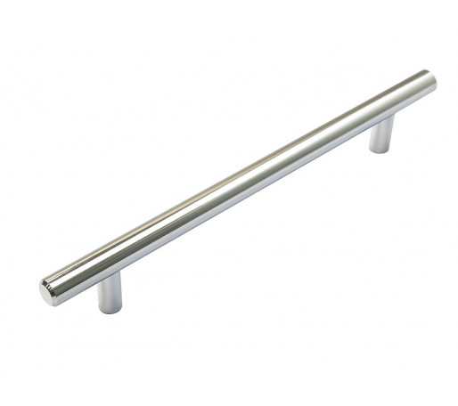 Ручка рейлинг мебельная R-3020, цвет: Хром