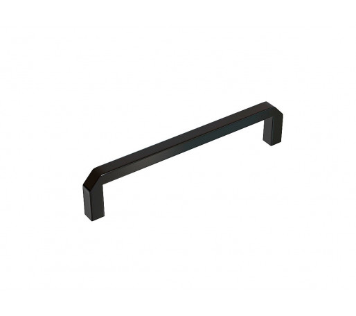 Ручка скоба мебельная СМ-6, цвет: Матовый черный