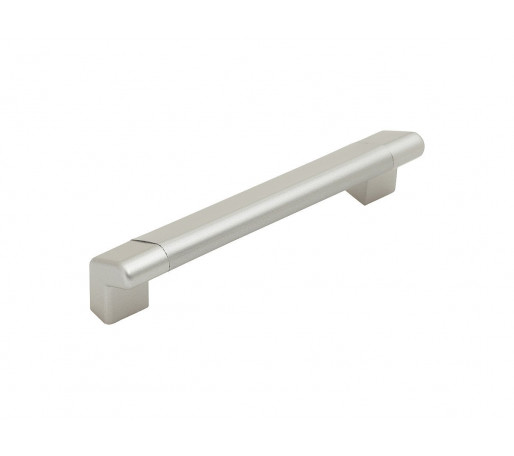 Ручка скоба мебельная С-16, цвет: Металлик