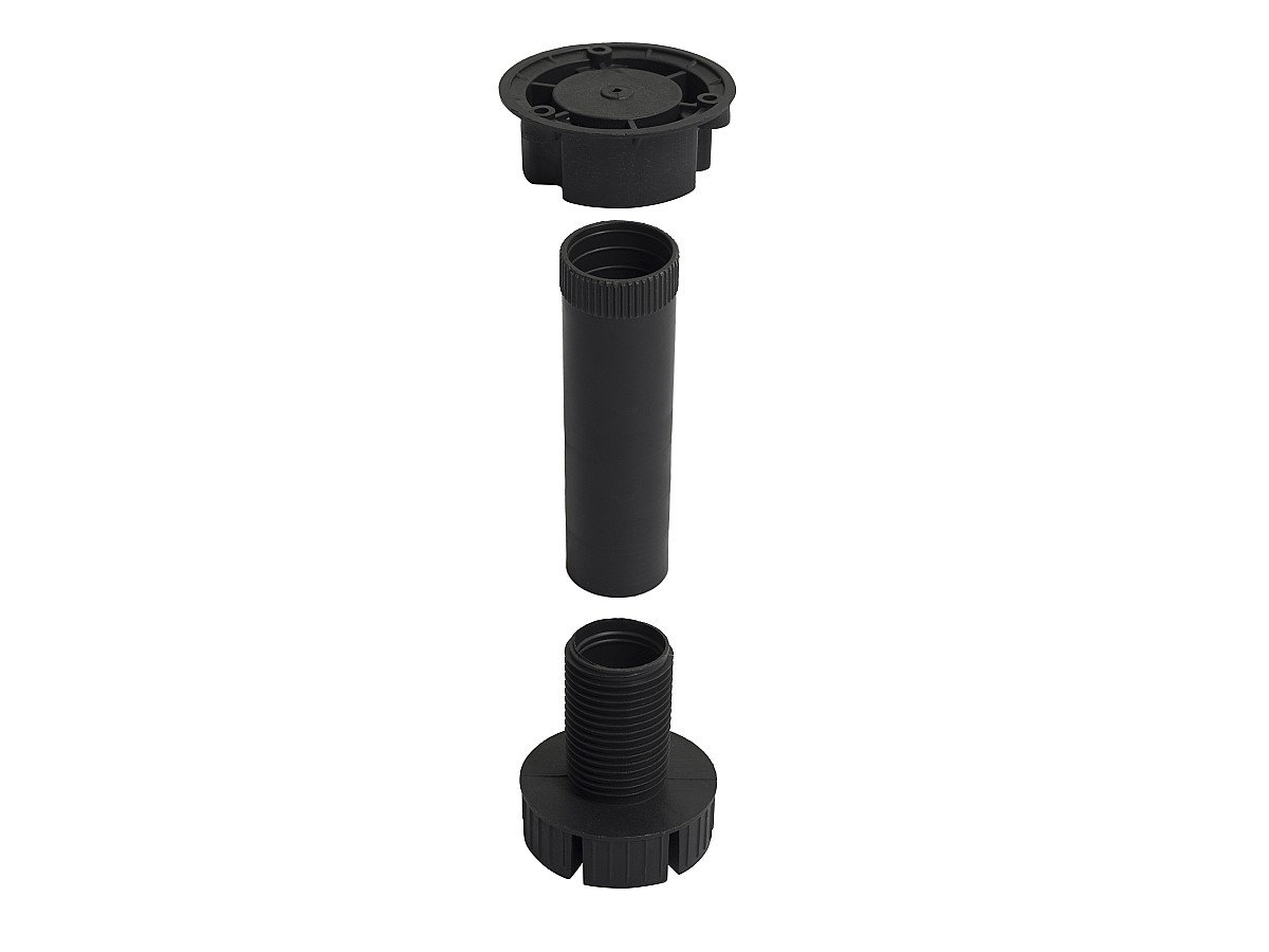 Опора регулируемая разборная, цвет: Черный Опора регулируемая разборная, цвет: Черный