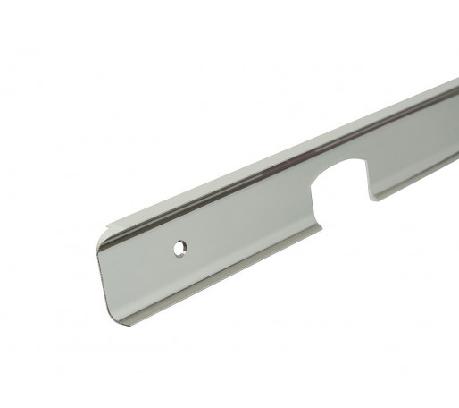 Планка для столешницы угловая (R9), цвет: Хром