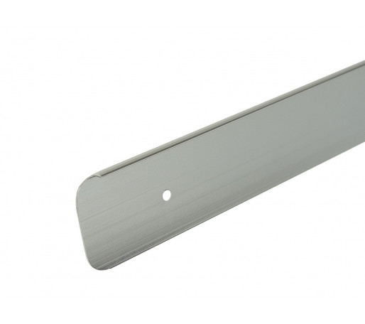 Планка для столешницы торцевая универсальная (R9), цвет: Хром