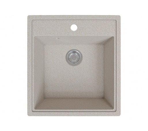 Мойка врезная Vivat 465021 1Ч, цвет: МатБежевый