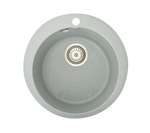 Мойка врезная Vivat 4718 1Ч, цвет: Серый