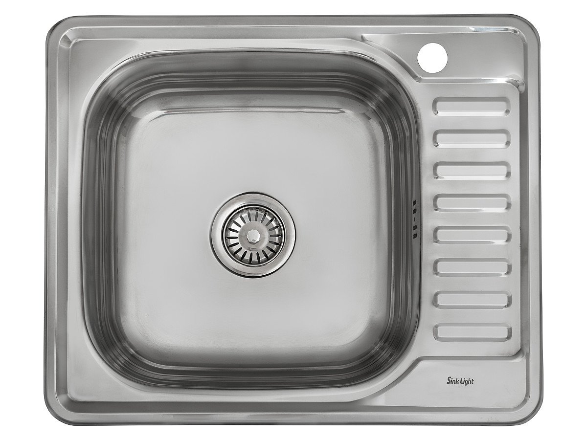 Мойка врезная 584818/0,8 1Ч1К (левая), цвет: Глянец Мойка врезная 584818/0,8 1Ч1К (левая), цвет: Глянец