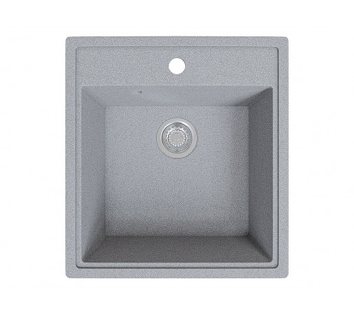 Мойка врезная Vivat 465021 1Ч, цвет: МатСерый