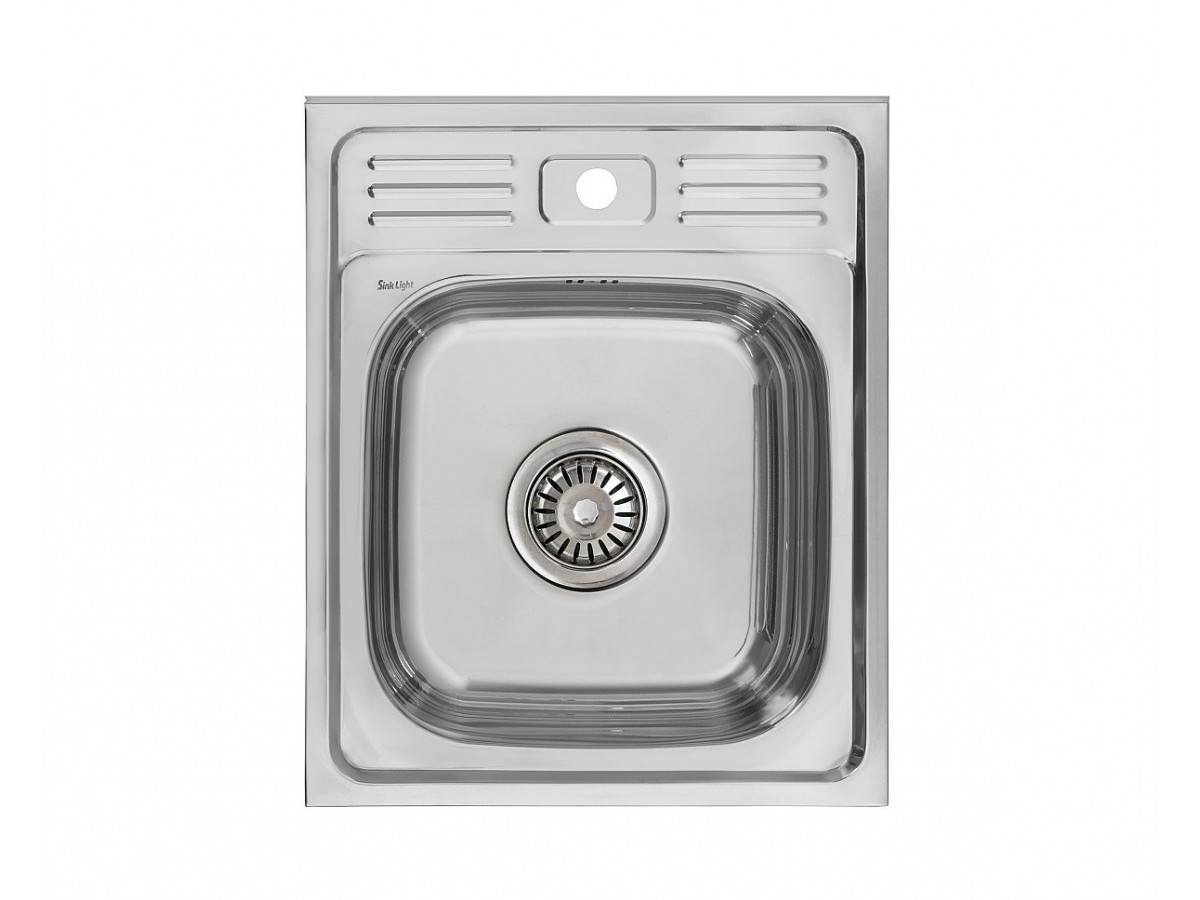 Мойка накладная 506016/0,6 1Ч1К, цвет: Глянец Мойка накладная 506016/0,6 1Ч1К, цвет: Глянец