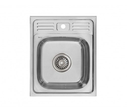 Мойка накладная 506016/0,6 1Ч1К, цвет: Глянец