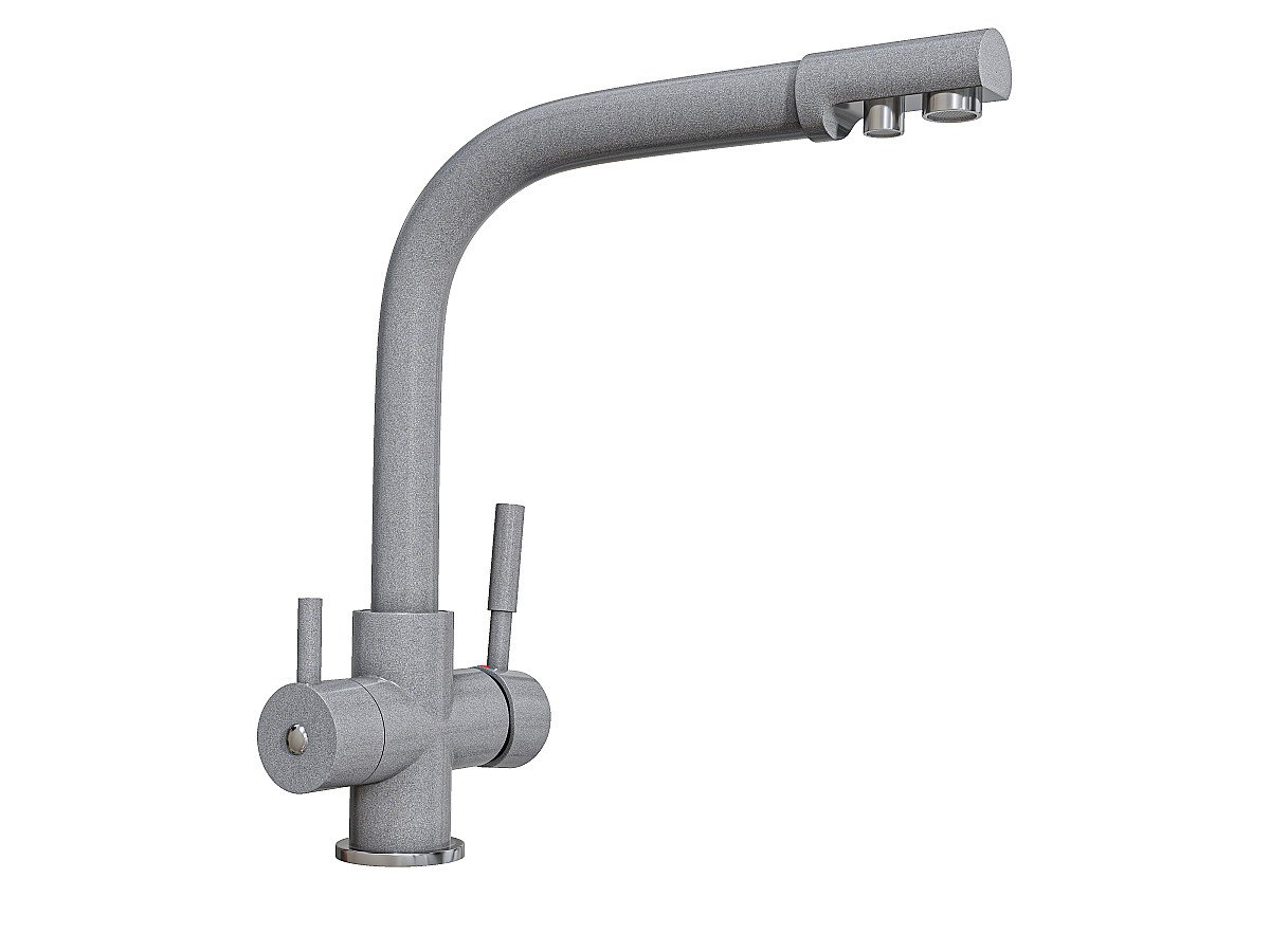 Смеситель для кухни 312/237, цвет: Серый Смеситель для кухни 312/237, цвет: Серый