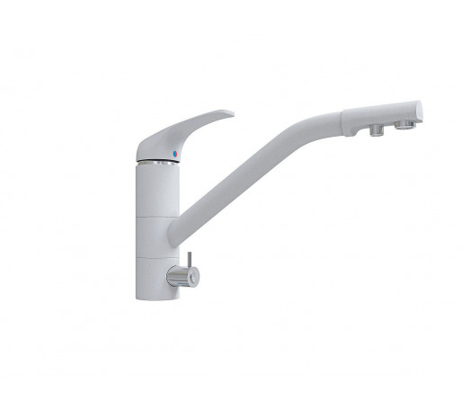 Смеситель для кухни 205/235 2Р, цвет: МатБелый