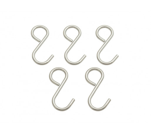 Комплект крючков малых, цвет: Хром