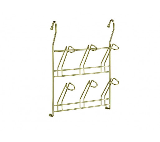 Полка навесная для кружек, цвет: Античная бронза