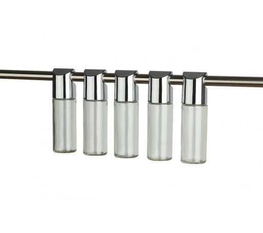 Банки для специй, цвет: Хром