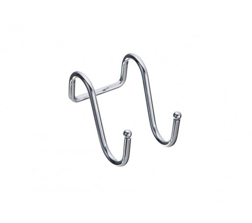 Крючок двойной, цвет: Хром
