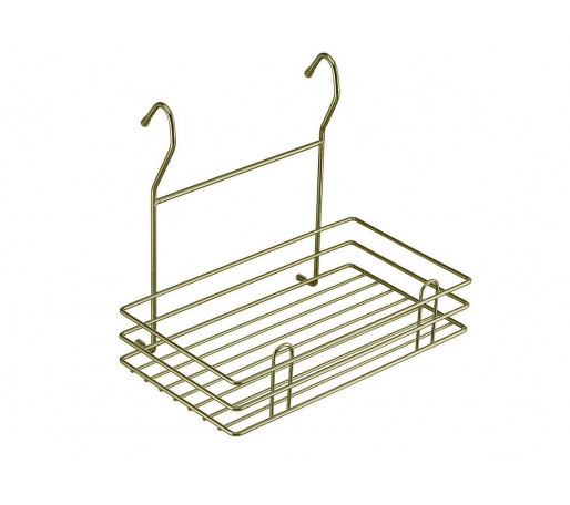 Полка одноярусная, цвет: Античная бронза