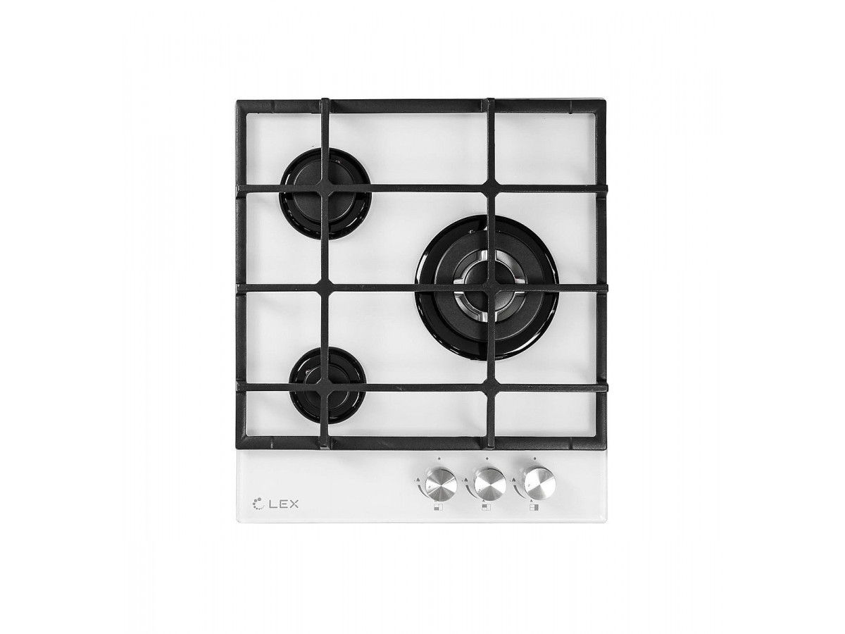 Газовая варочная поверхность GVG 431 WH, цвет: Белый Газовая варочная поверхность GVG 431 WH, цвет: Белый