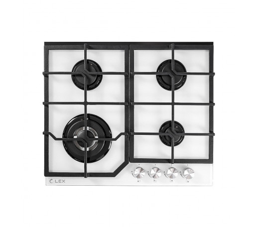 Газовая варочная поверхность GVG 640-1 WH, цвет: Белый