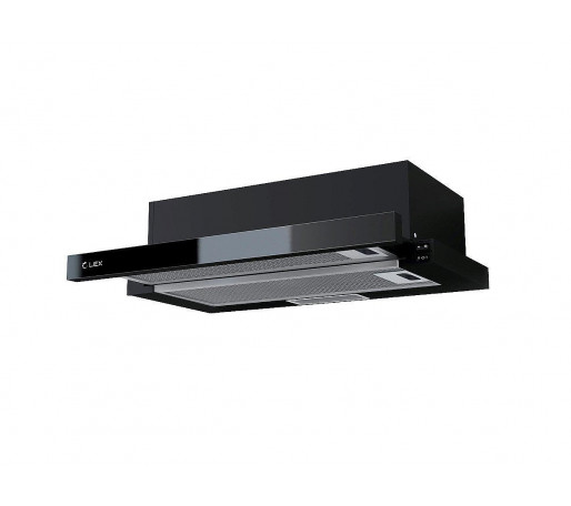 Встраиваемая вытяжка Hubble G 2M 600, цвет: Черное стекло