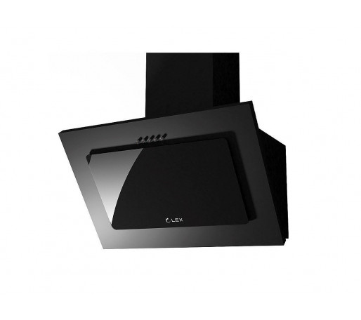 Наклонная вытяжка MIKA 500, цвет: Черный