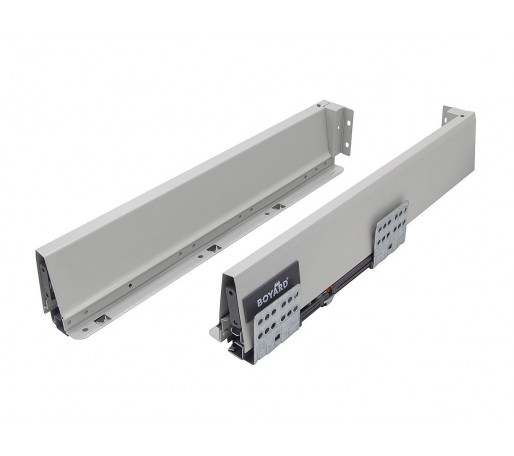 Направляющие с доводчиком универсальные POWER BOX SB, цвет: Серый