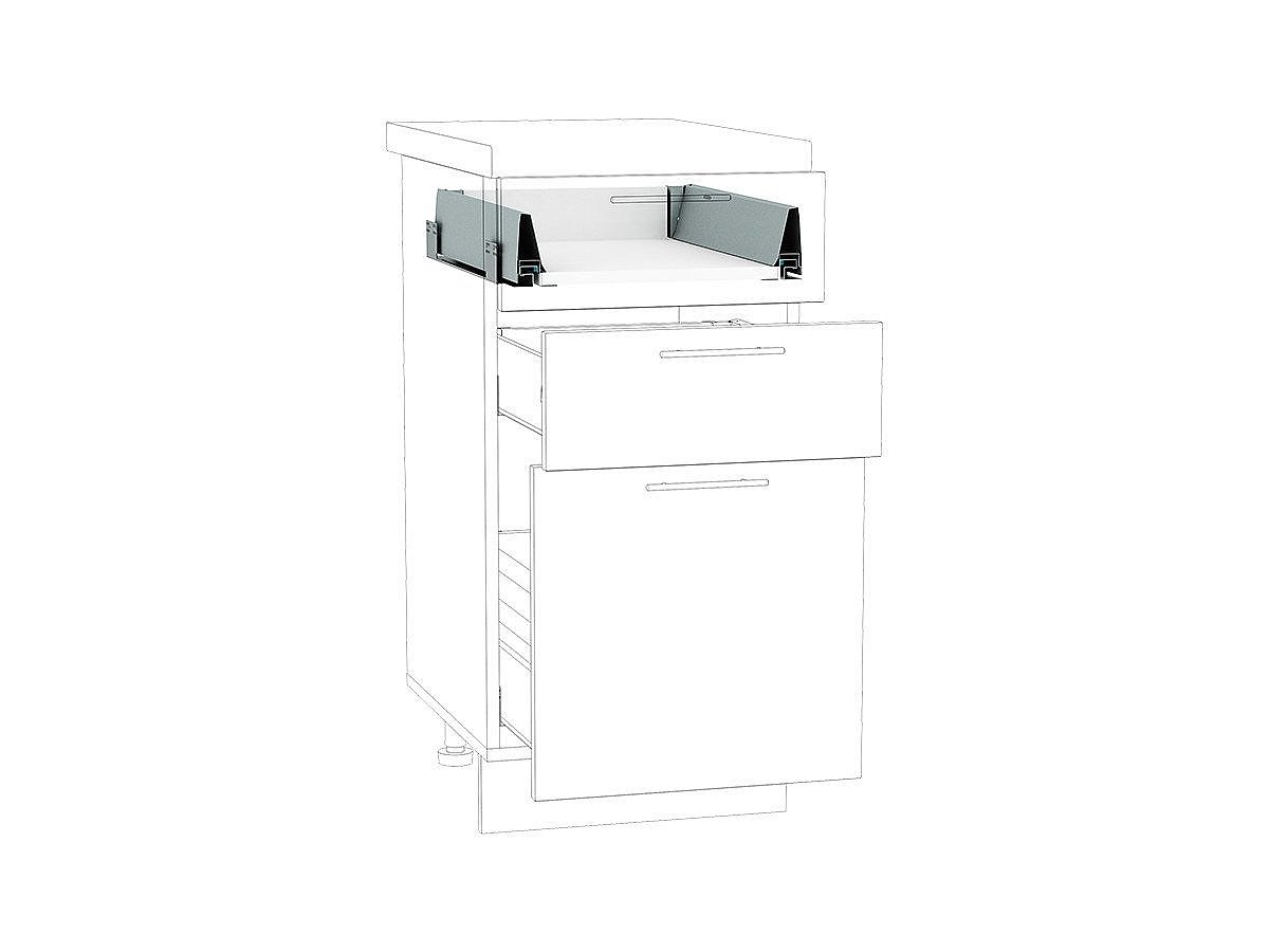 Ящик низкий POWER BOX1, цвет: Белый Ящик низкий POWER BOX1, цвет: Белый