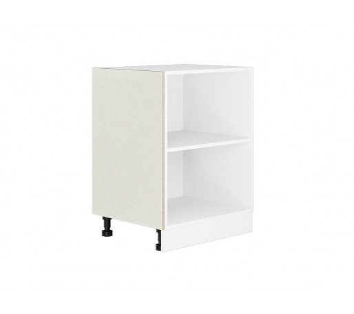 Фасад боковой Валерия-М для нижнего шкафа, цвет: Бежевый металлик