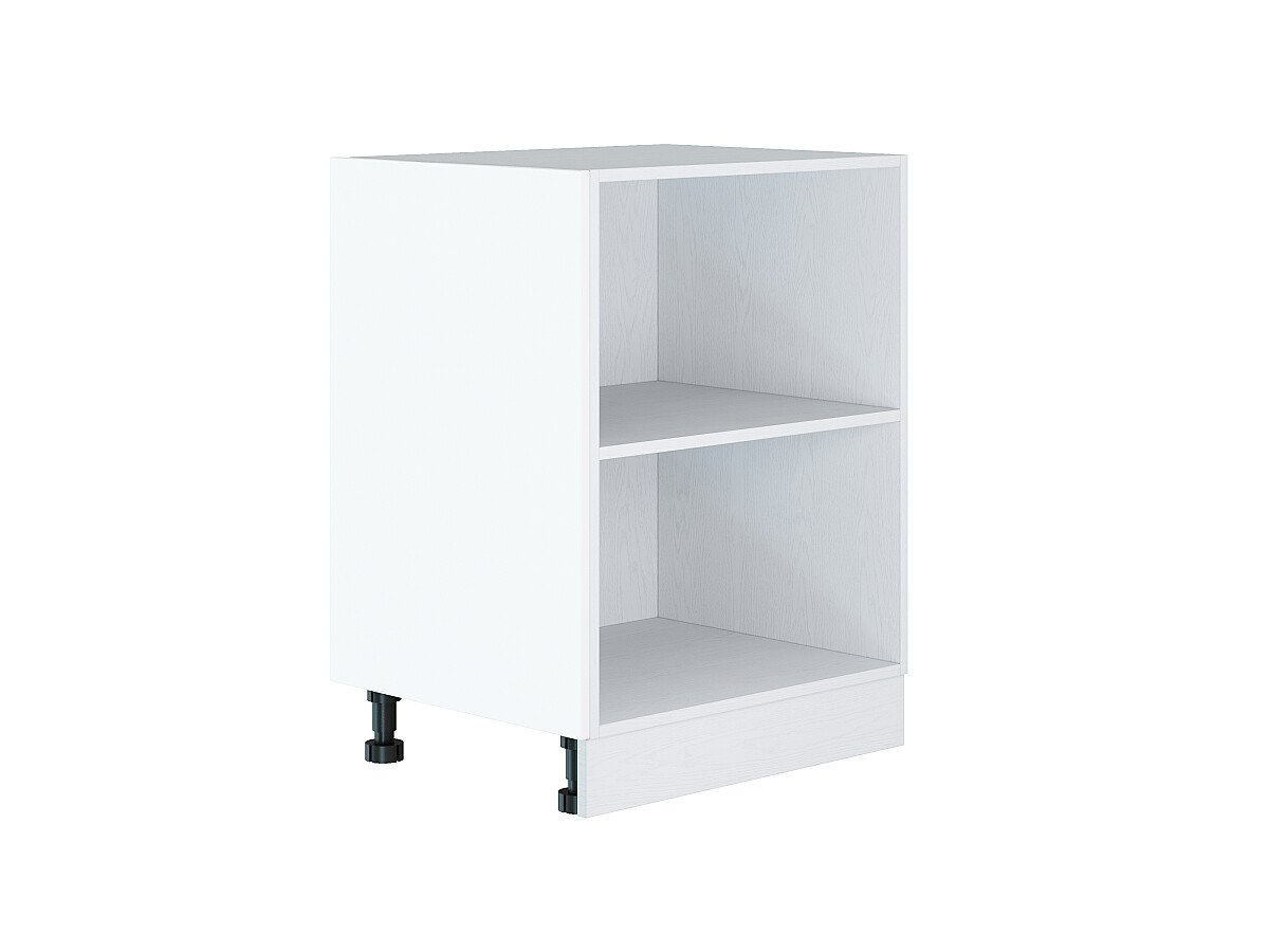 Фасад боковой Валерия-М для нижнего шкафа, цвет: Белый глянец Фасад боковой Валерия-М для нижнего шкафа, цвет: Белый глянец