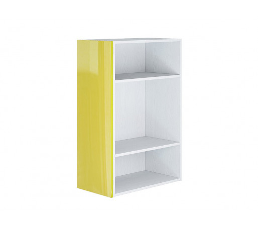 Фасад боковой Валерия-М для верхнего шкафа, цвет: Лайм глянец