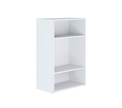 Фасад боковой Валерия-М для верхнего шкафа, цвет: Белый глянец