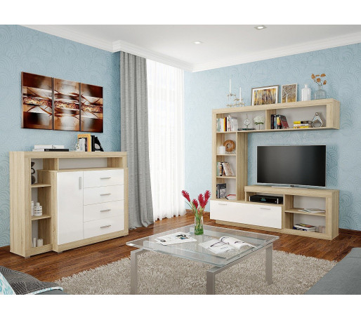 Берген-02, цвет: Белый глянец Берген-02, цвет: Белый глянец