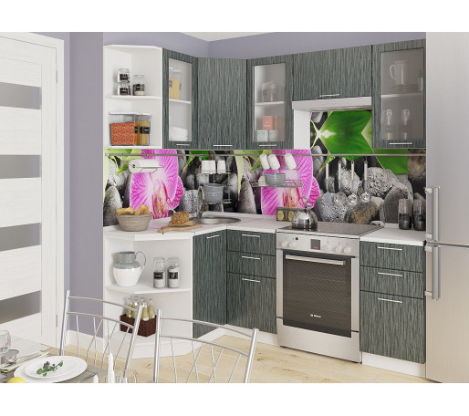 Валерия-М-04, цвет: Черный металлик дождь