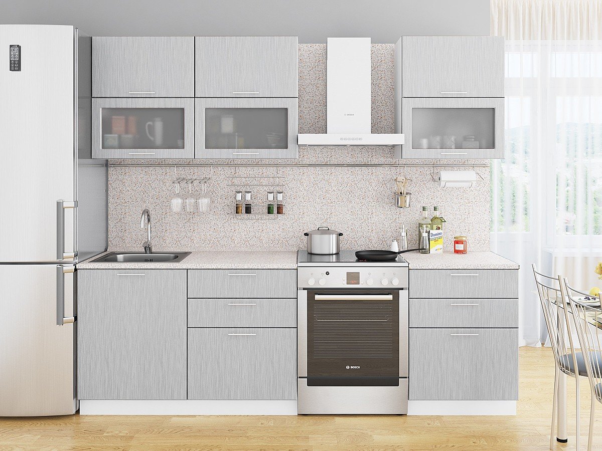 Валерия-М-01, цвет: Серый металлик дождь светлый Валерия-М-01, цвет: Серый металлик дождь светлый