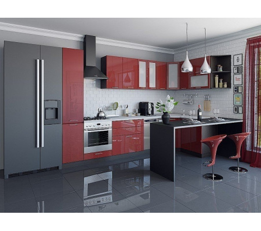 Валерия-М-05, цвет: Гранатовый металлик