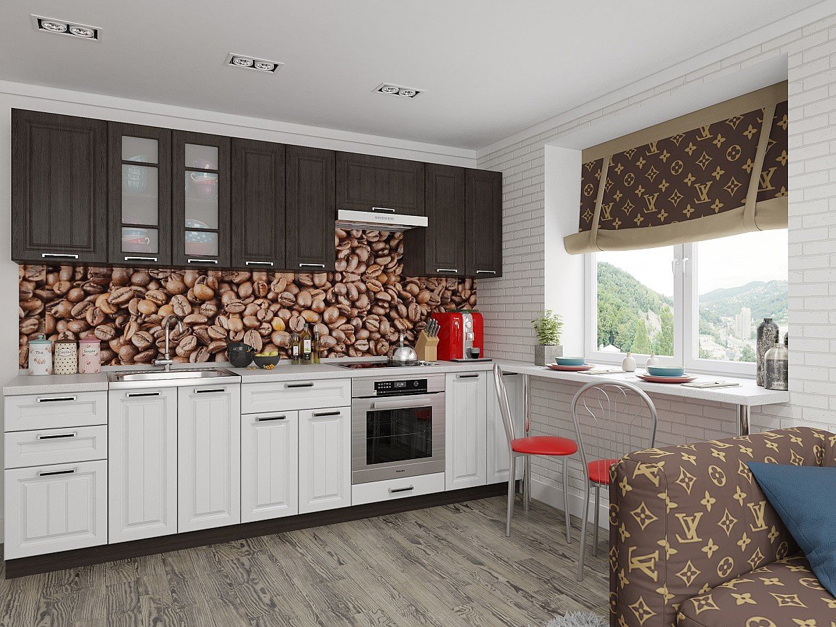 Прага-02, цвет: Венге Премиум/Белое дерево Прага-02, цвет: Венге Премиум/Белое дерево