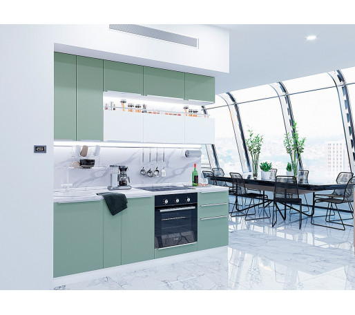 Фьюжн-01, цвет: Silky Mint/Silky White